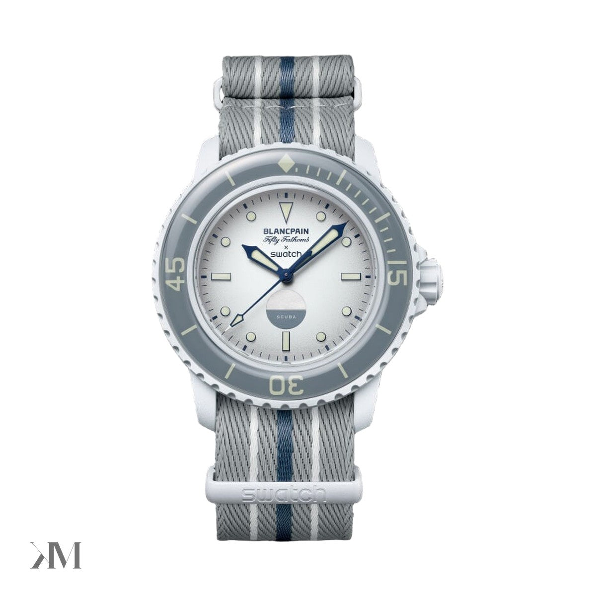 Swatch X Blancpain Antartic Ocean