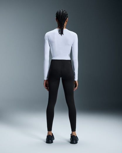 On Movement Long-T Crop White (Women'S)