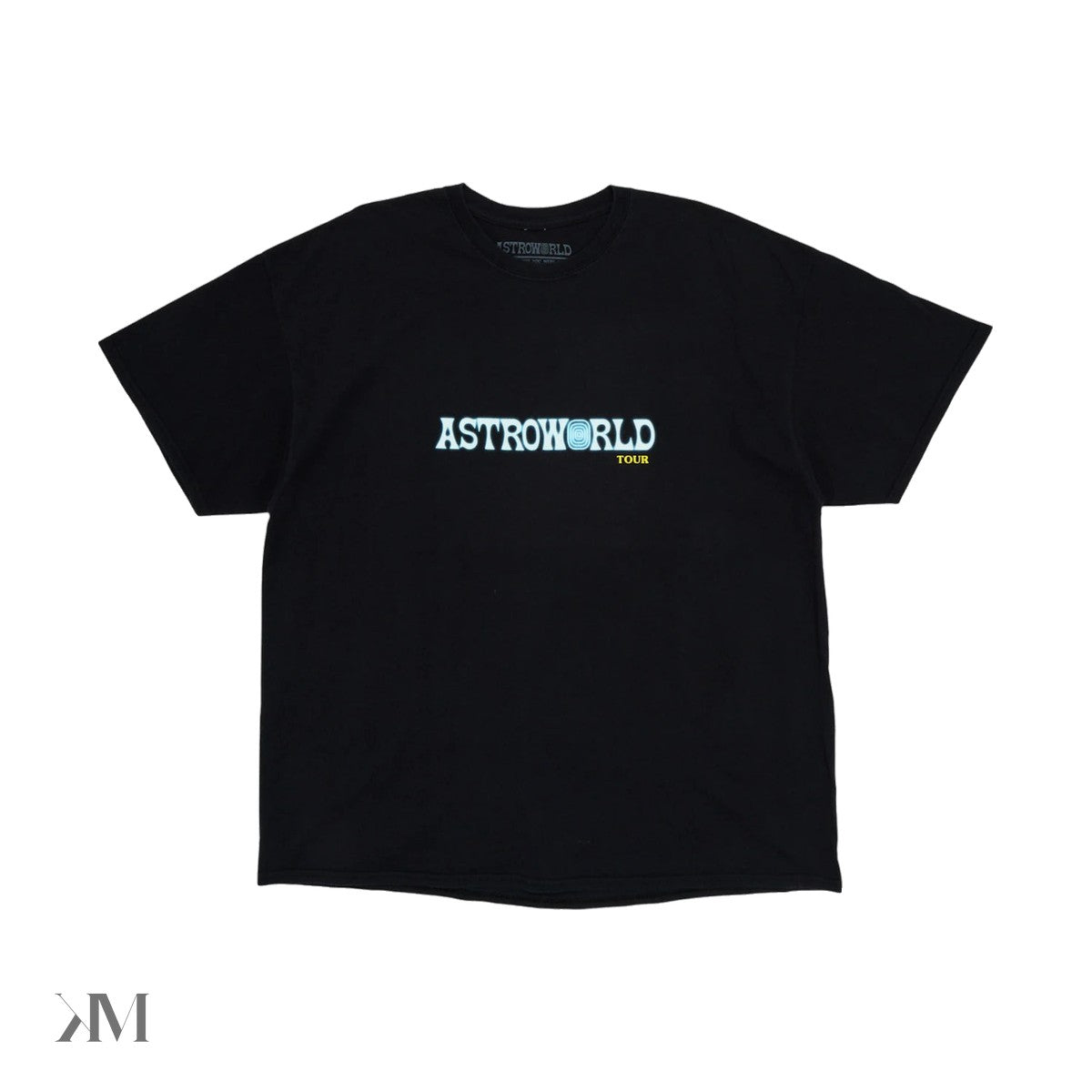 Travis Scott Astroworld Tour Tee Black, front