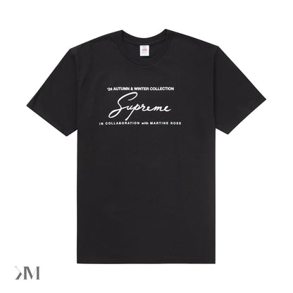 supreme martine rose tee black
