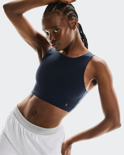 On Core 2-In-1 Crop Navy (Women'S)