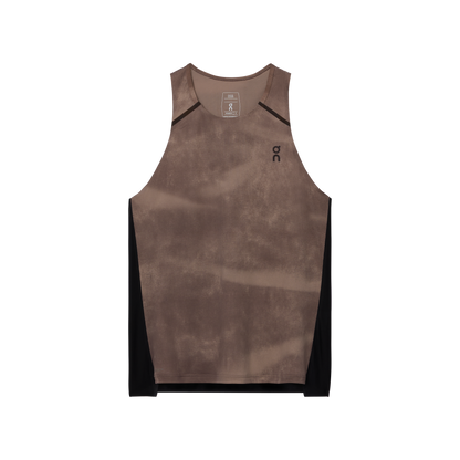 On Performance Tank AOP Cinder | Black (Women's)