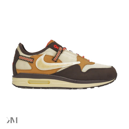 Nike Air Max 1 Travis Scott Cactus Jack Baroque Brown, side profile