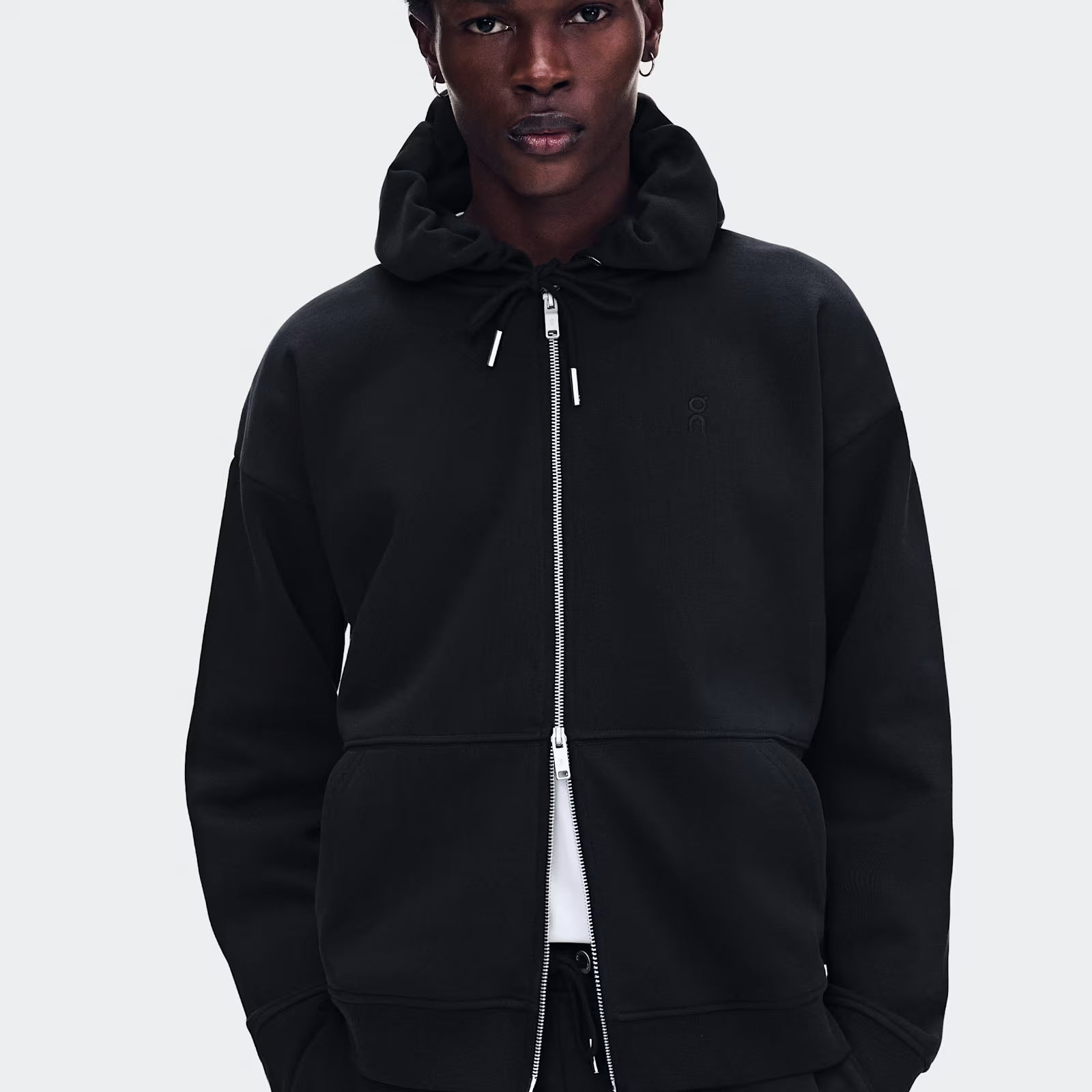 On Club Collective Full Zip Hoodie Black