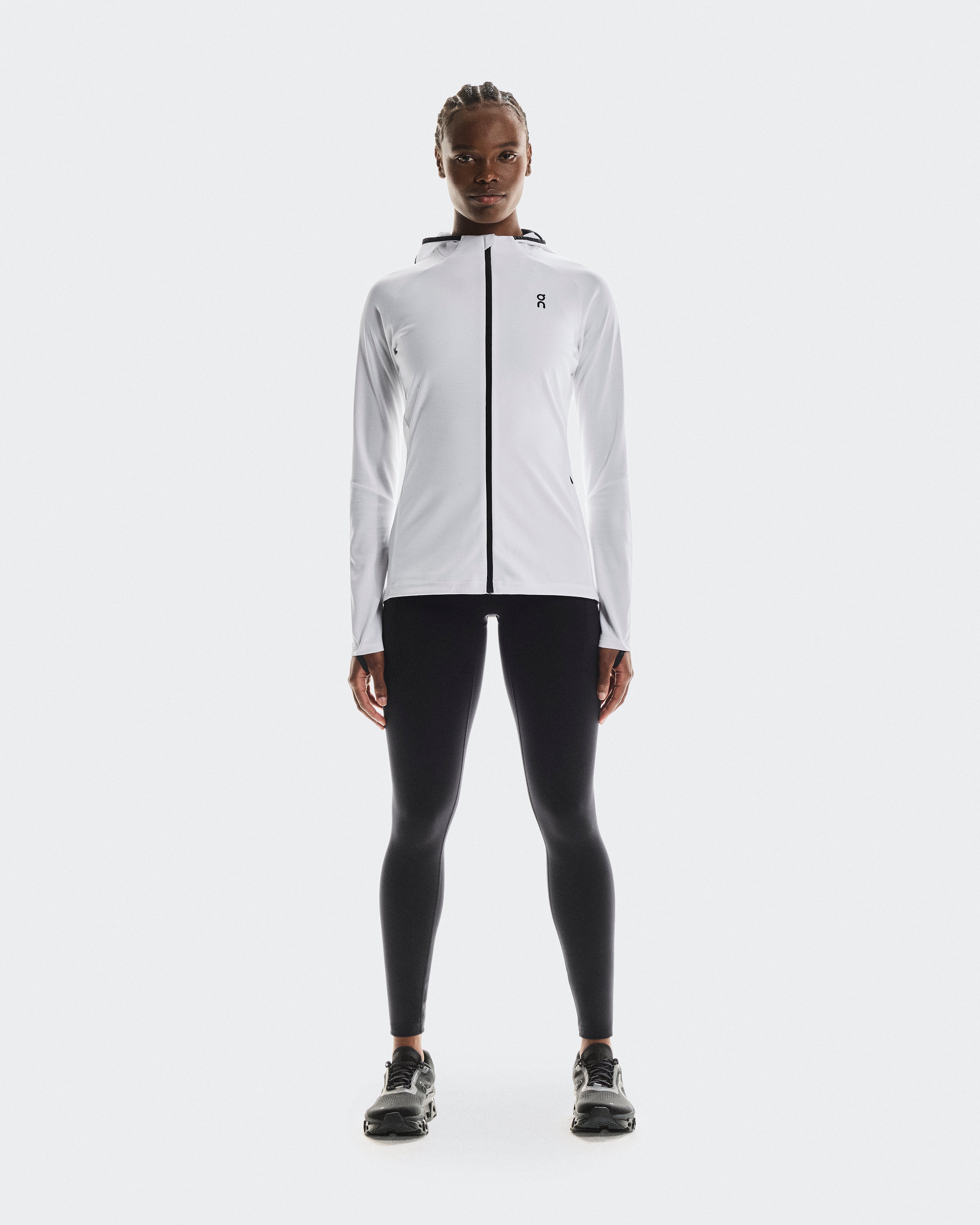 On Climate Zip Hoodie White (Women's)
