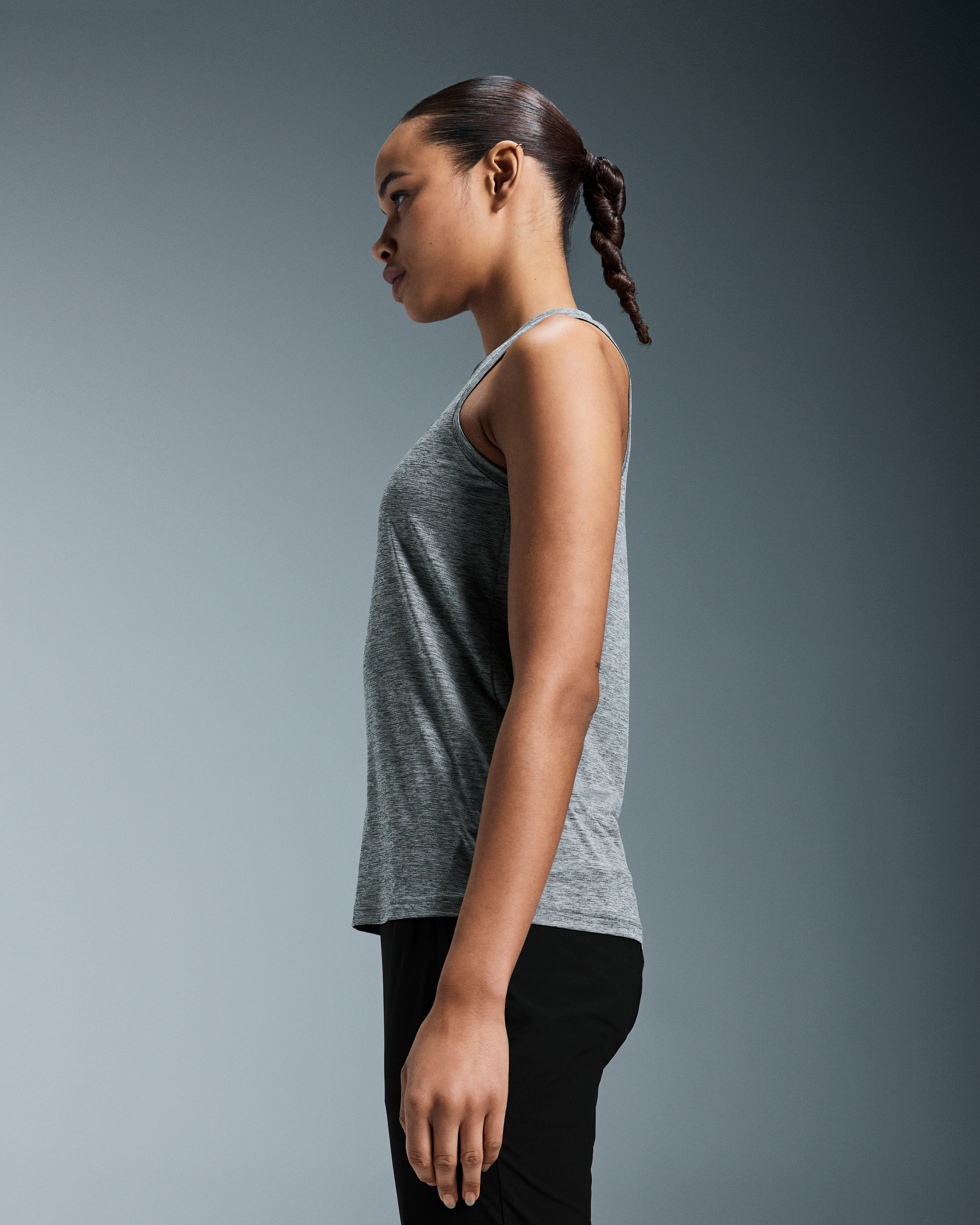 on core tank Heather Gray (Women's)