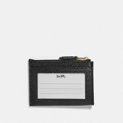 Coach Mini Skinny ID Case Gold/Black