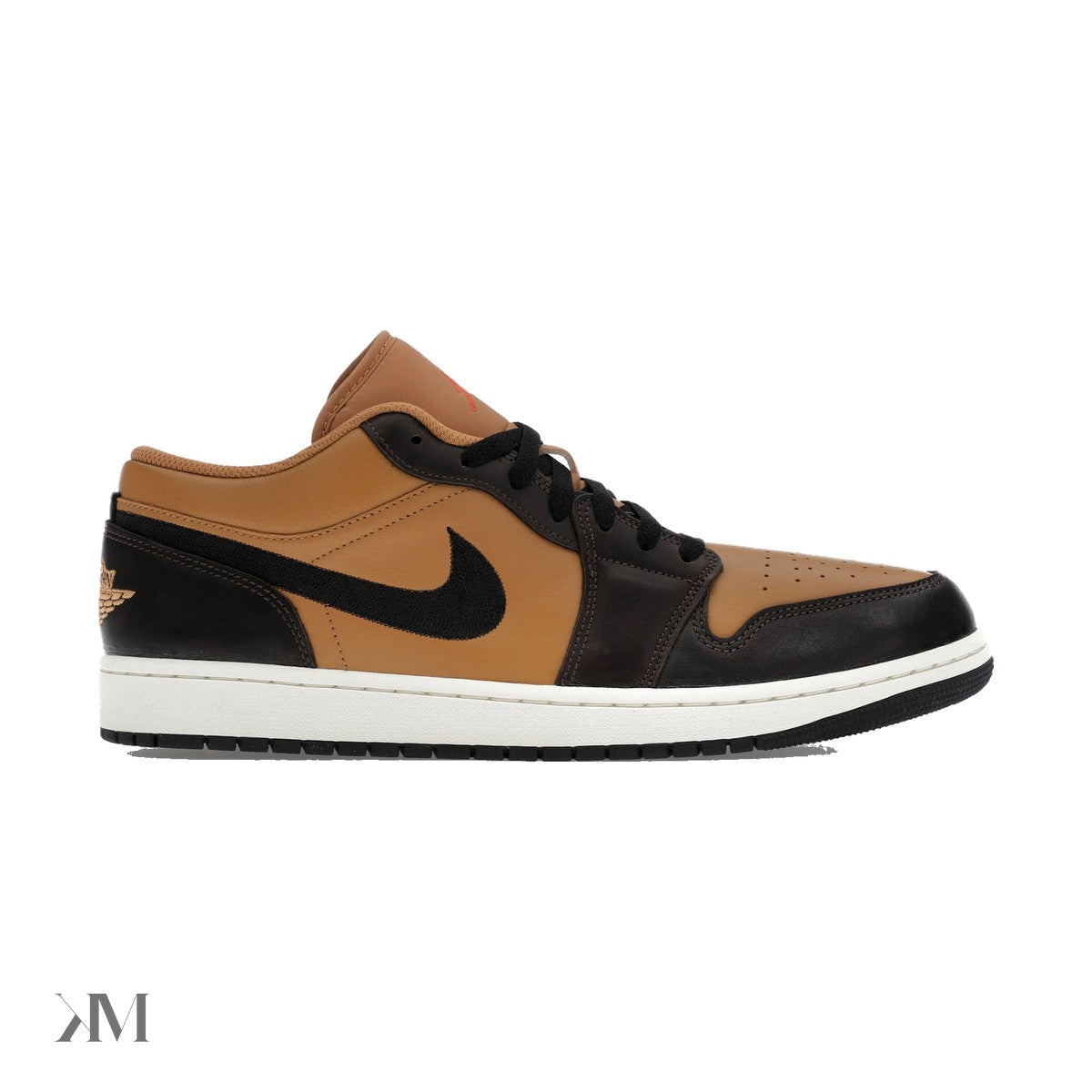 Jordan 1 Low SE Flax Baroque Brown, side profile