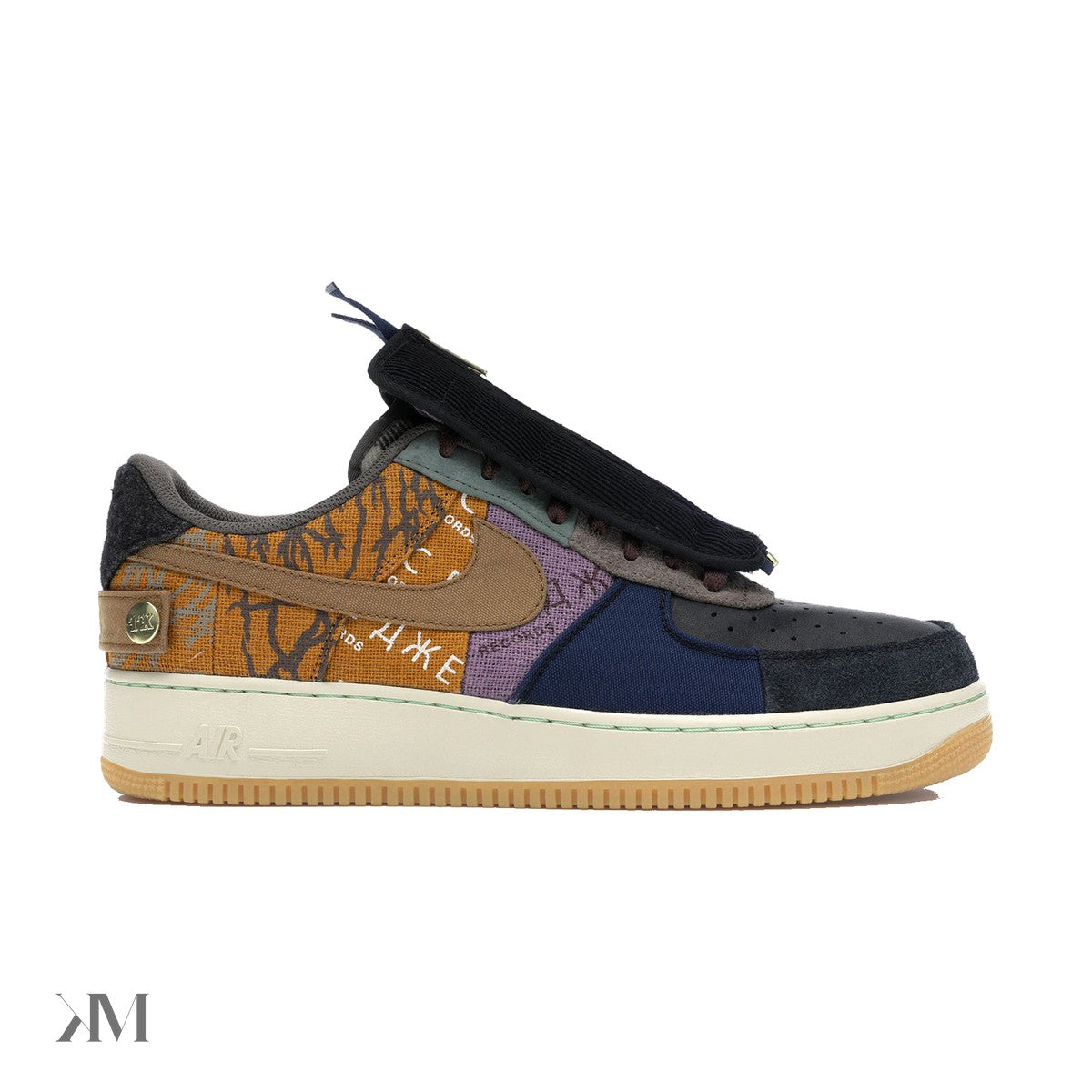 Nike Air Force 1 Low Travis Scott Cactus Jack, side profile