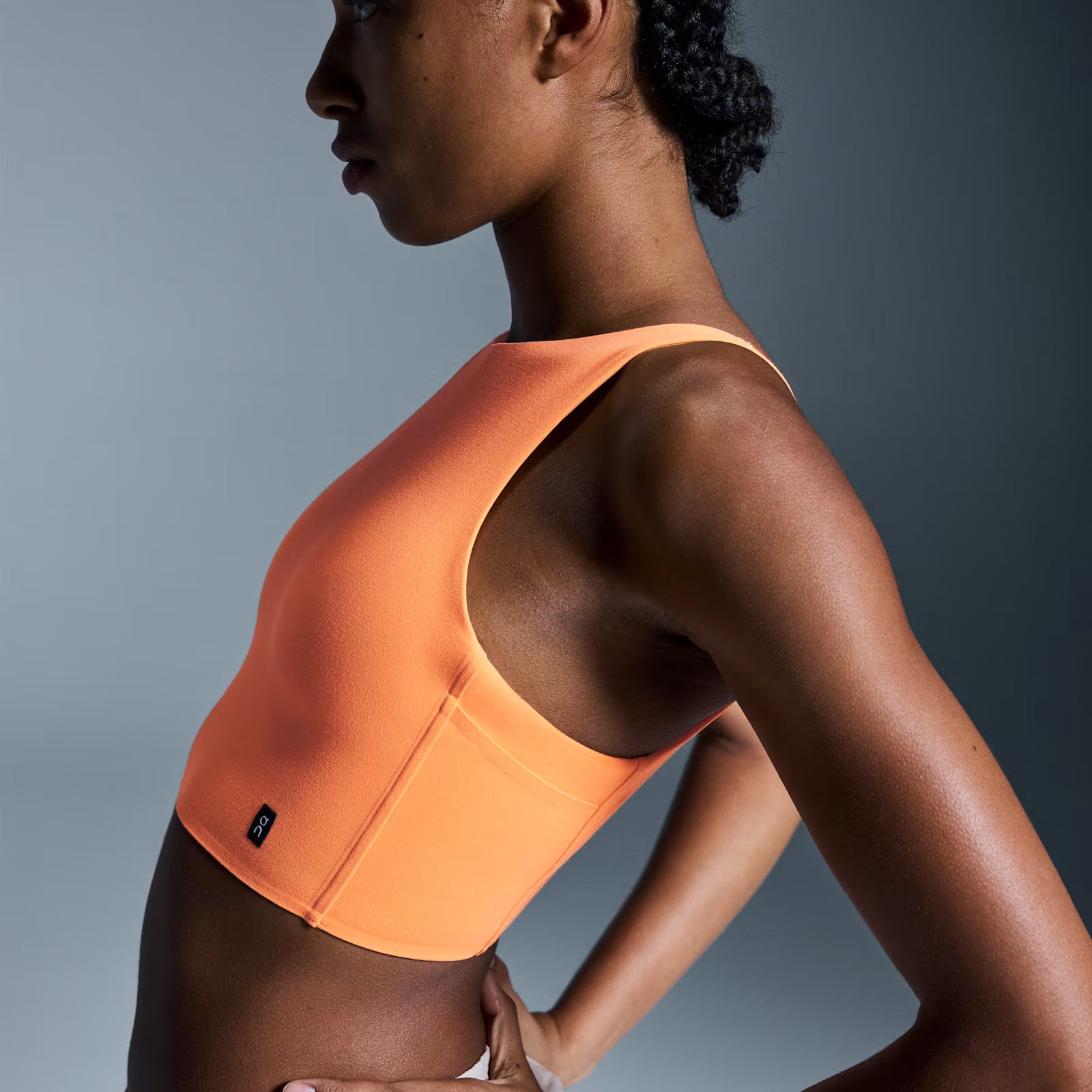 On Core 2-In-1 Crop Tangerine (Women'S)