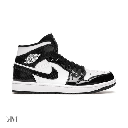 Air Jordan 1 Mid Carbon Fiber All Star 2021, side profile