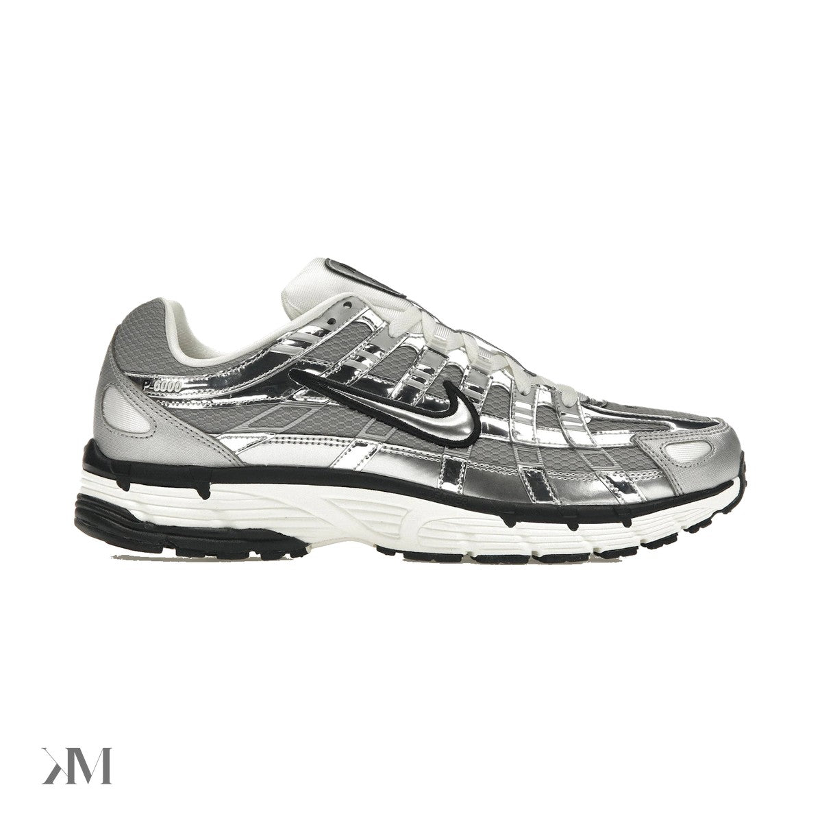 Nike P-6000 Metallic Silver, side profile