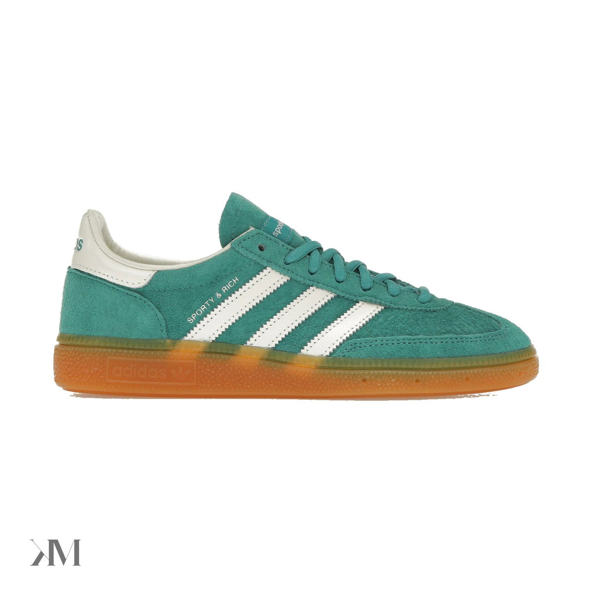 Adidas Handball Spezial Sporty & Rich Green, side profile