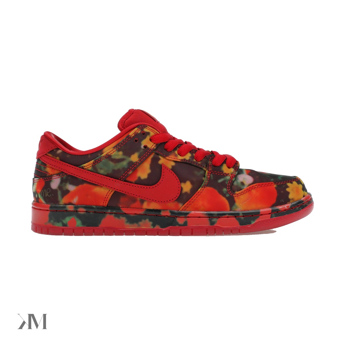 Nike SB Dunk Low The Wizard of Oz Poppy Field Men's, side profile