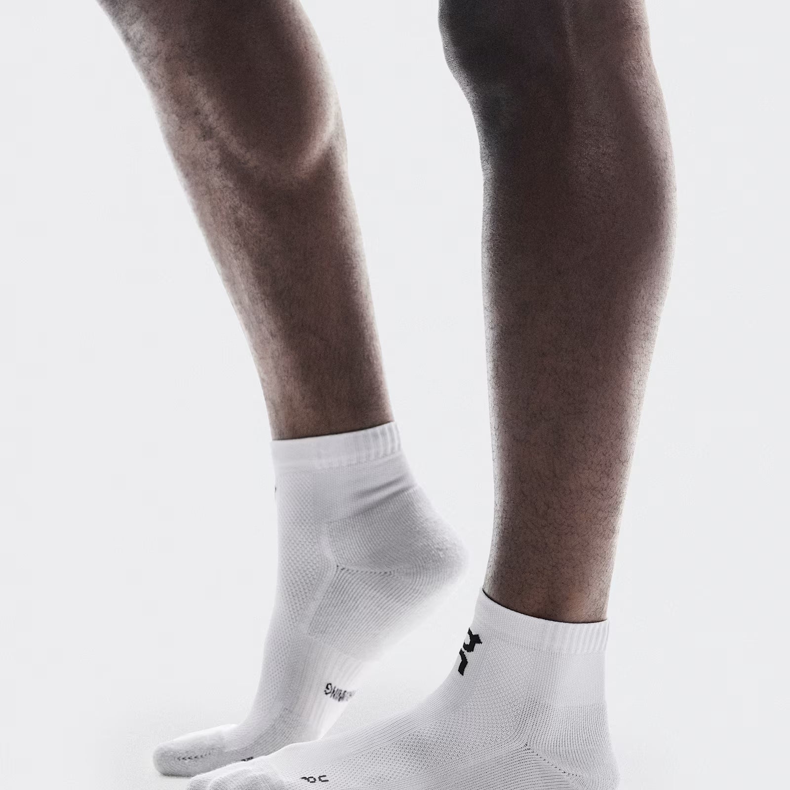 On Core Run Sock Mid 2P Glacier