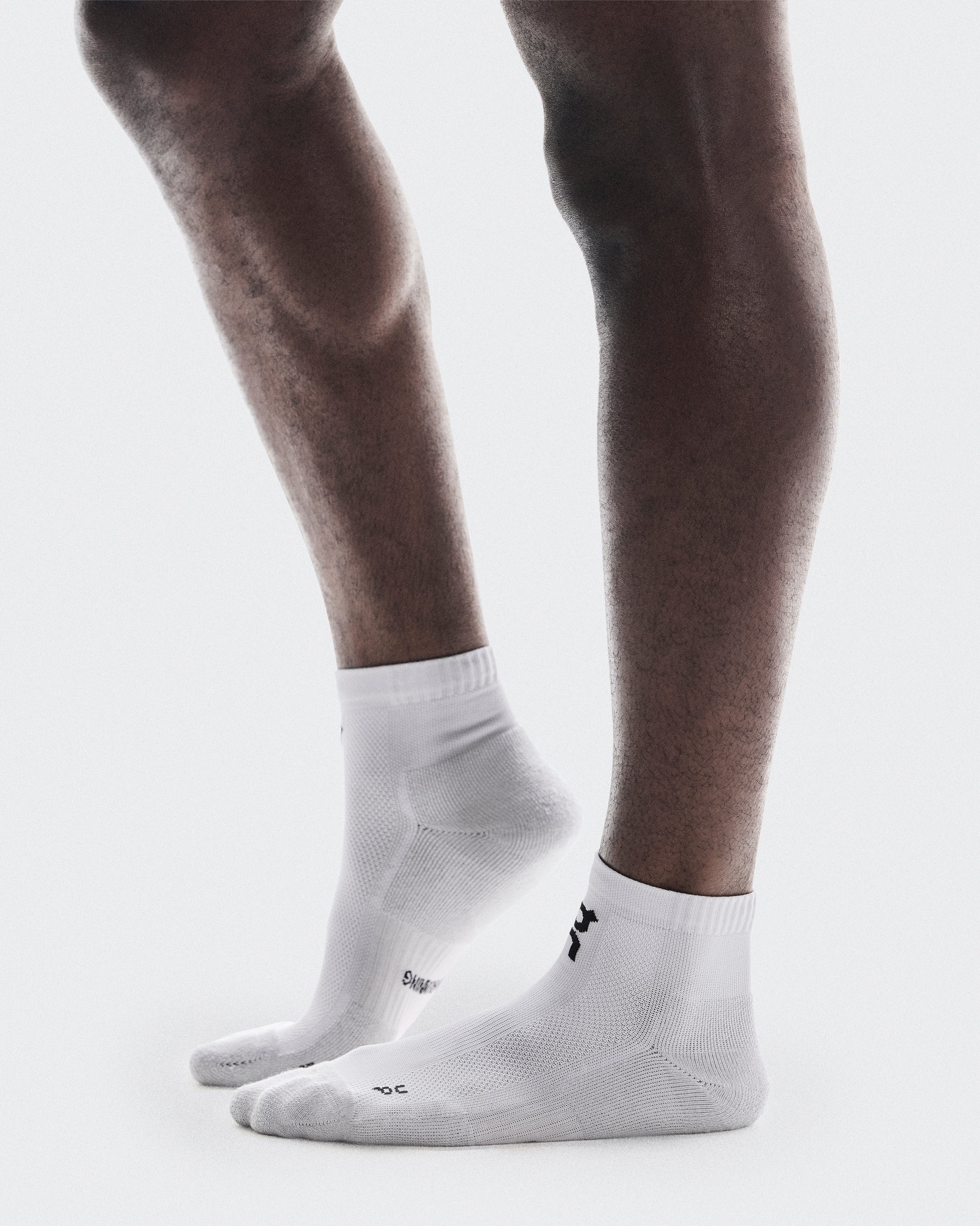 On Core Run Sock Mid 2P Glacier