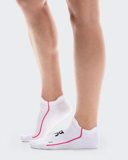 On Court Sock Low White | Pink