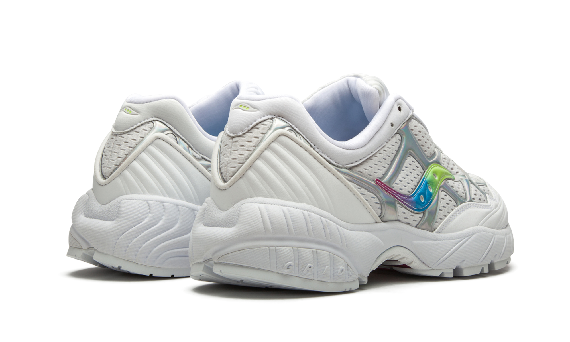 Saucony Grid Web Iridescent White