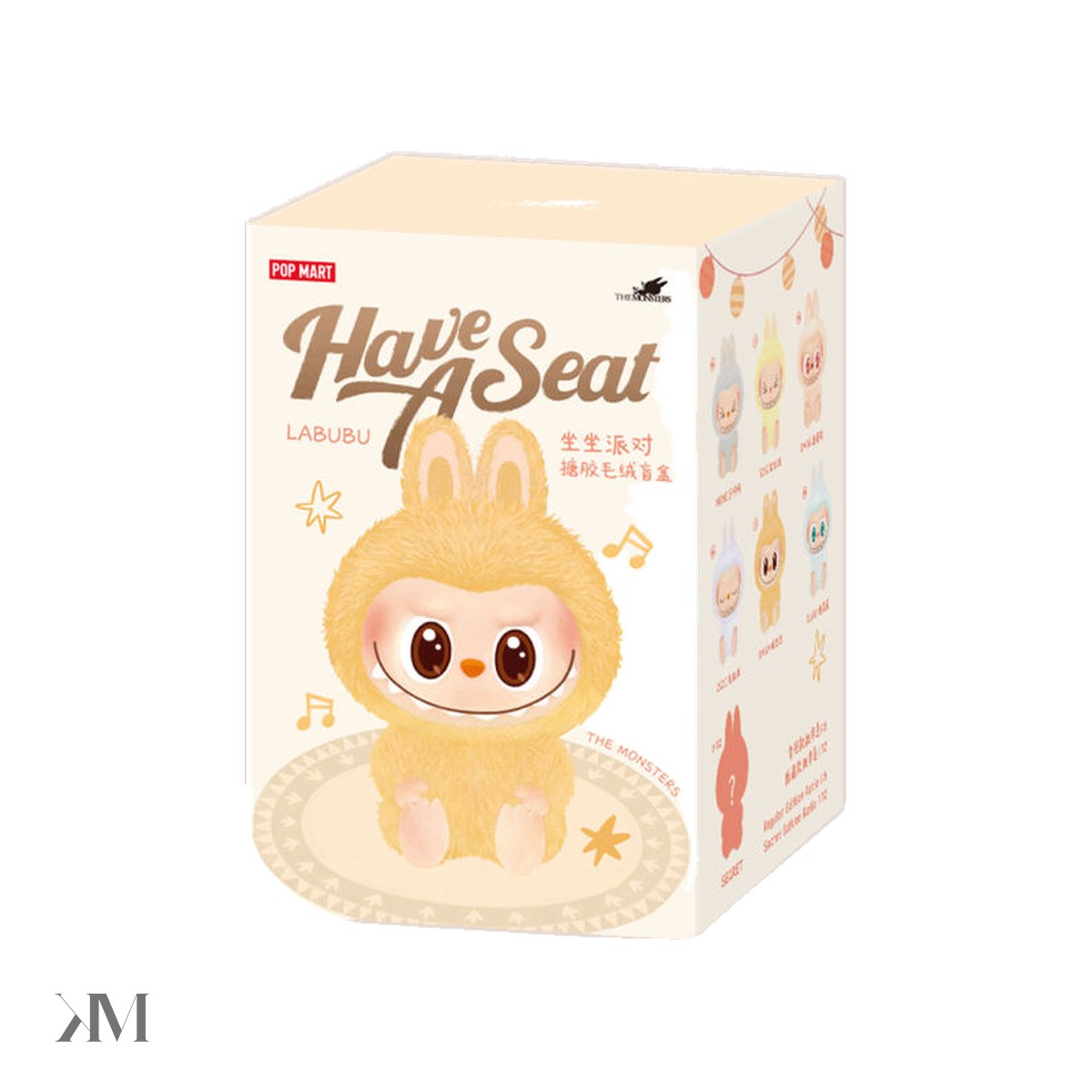 Labubu The Monsters Have a Seat Blind Box, front