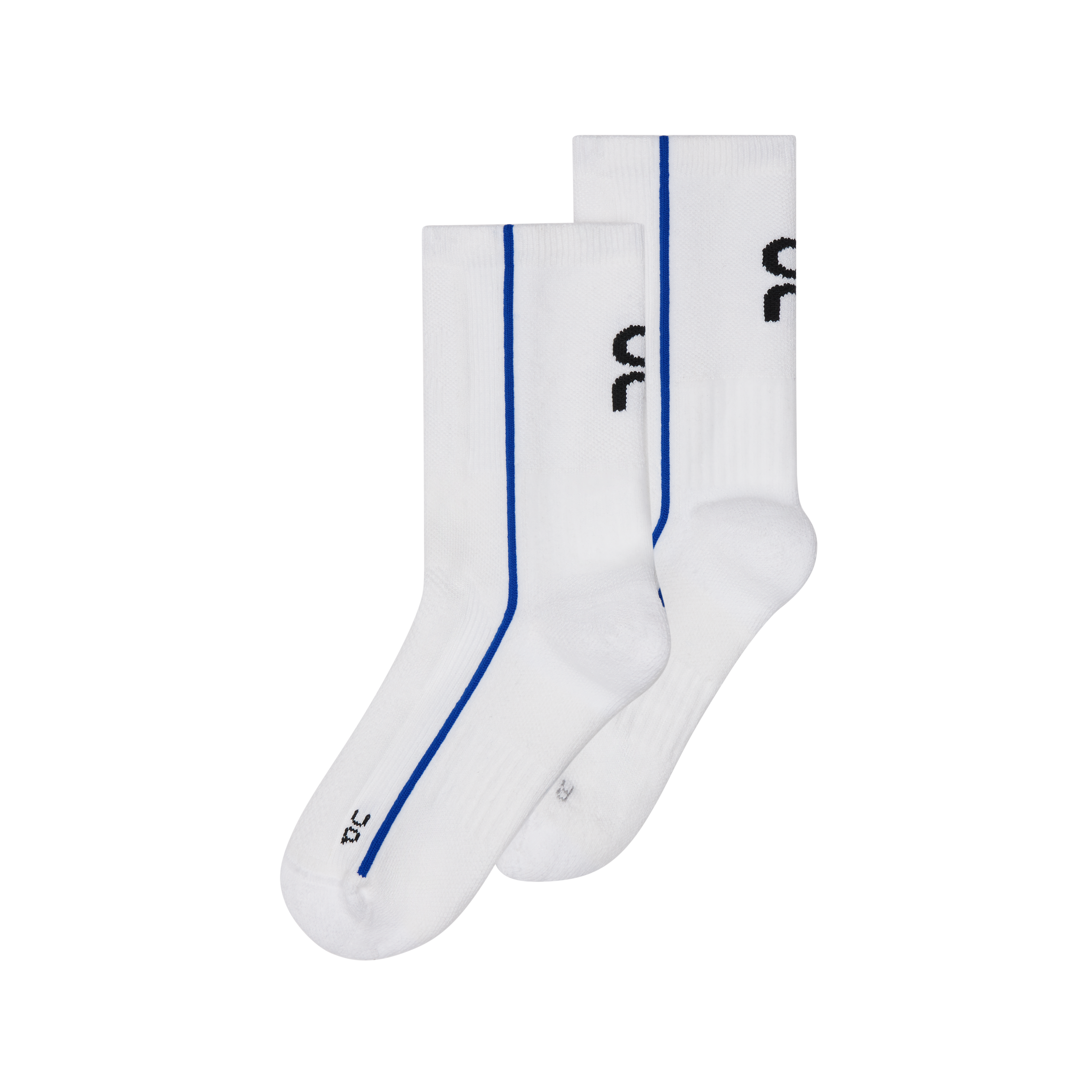 On Court Sock High White | Indigo