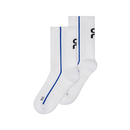 On Court Sock High White | Indigo