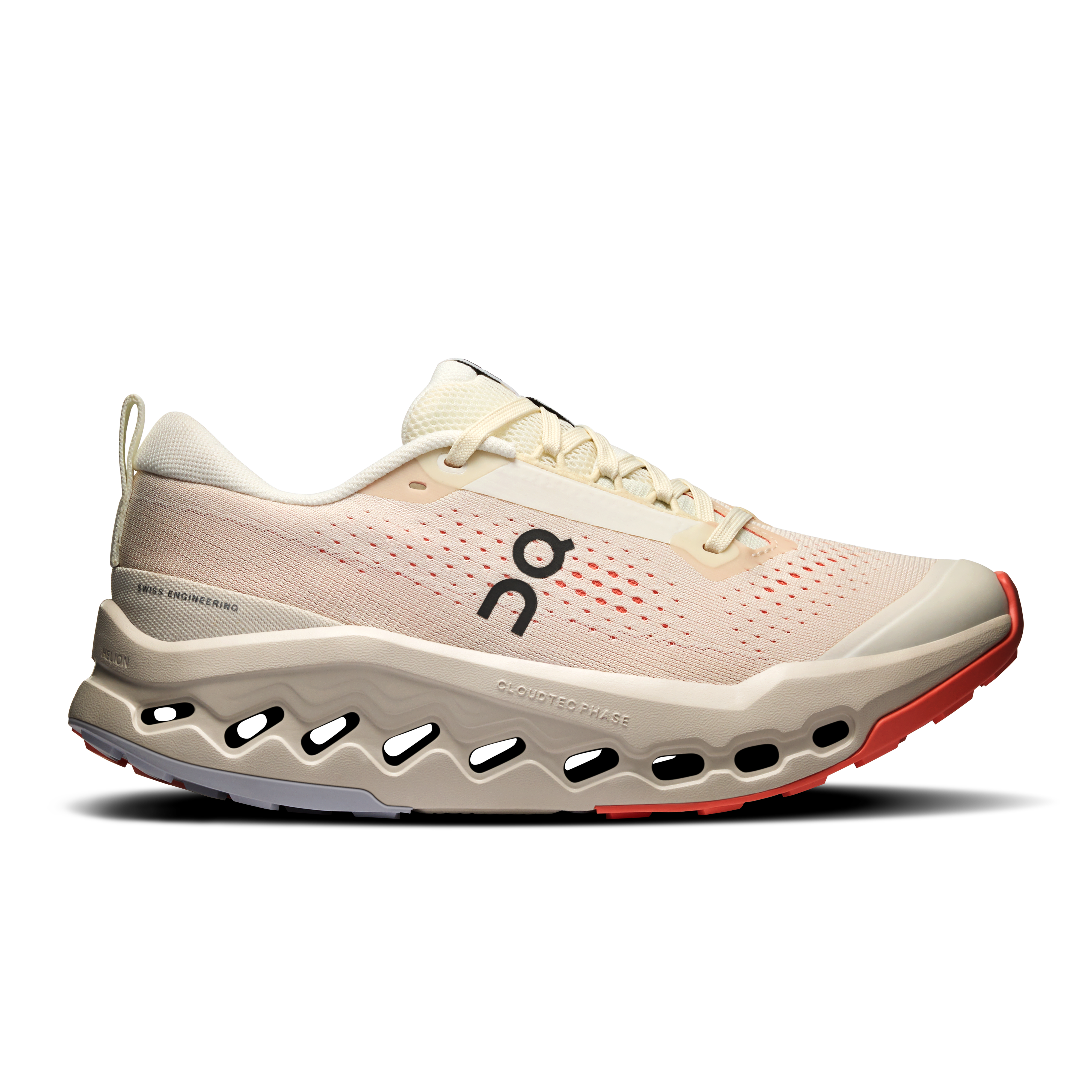 On Cloudsurfer Trail 2 Ivory Salmon (Women'S)