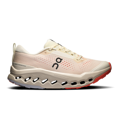 On Running Cloudsurfer Trail 2 Ivory Salmon Running (Women'S)