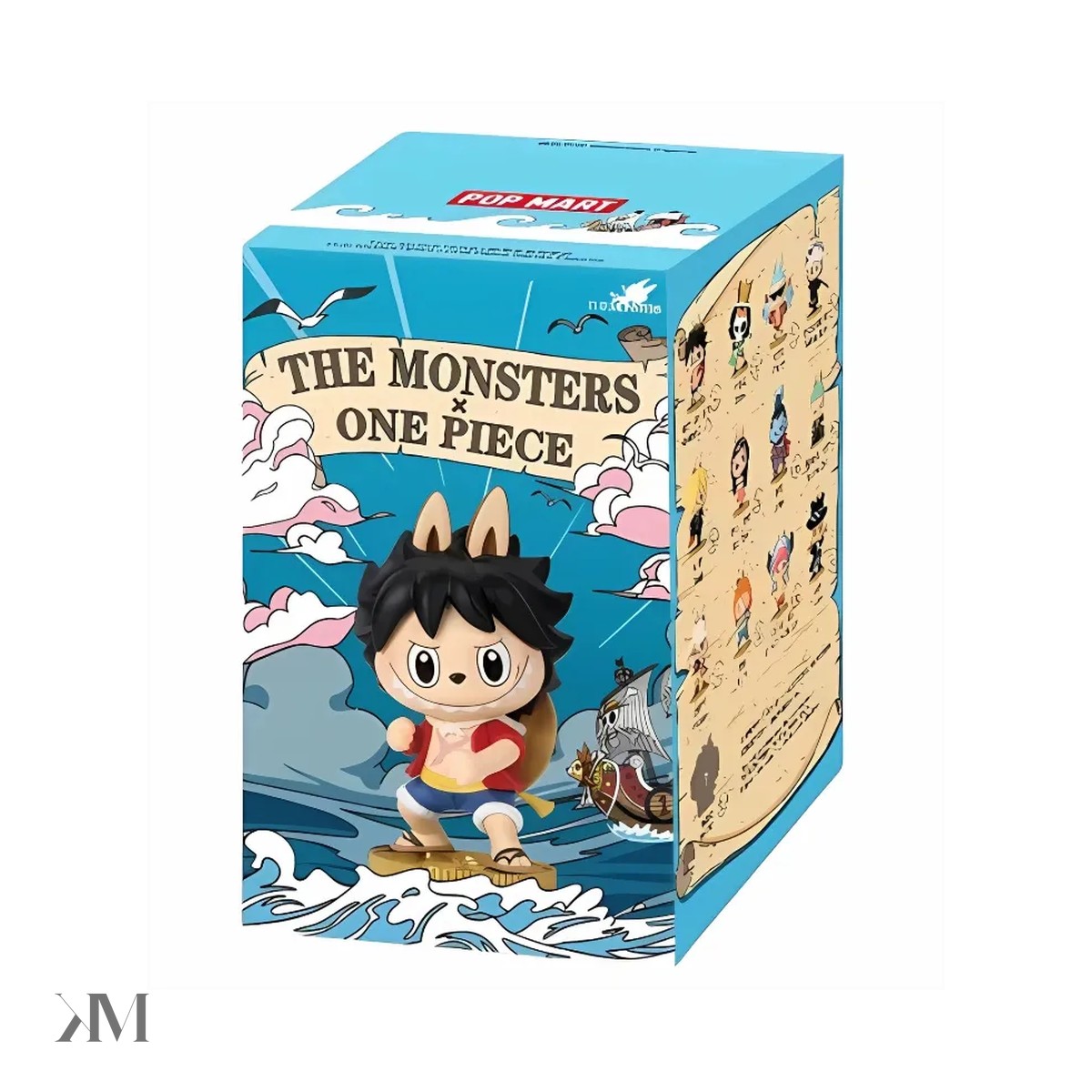 Pop Mart Labubu The Monsters x One Piece Series Single Blind Box, front