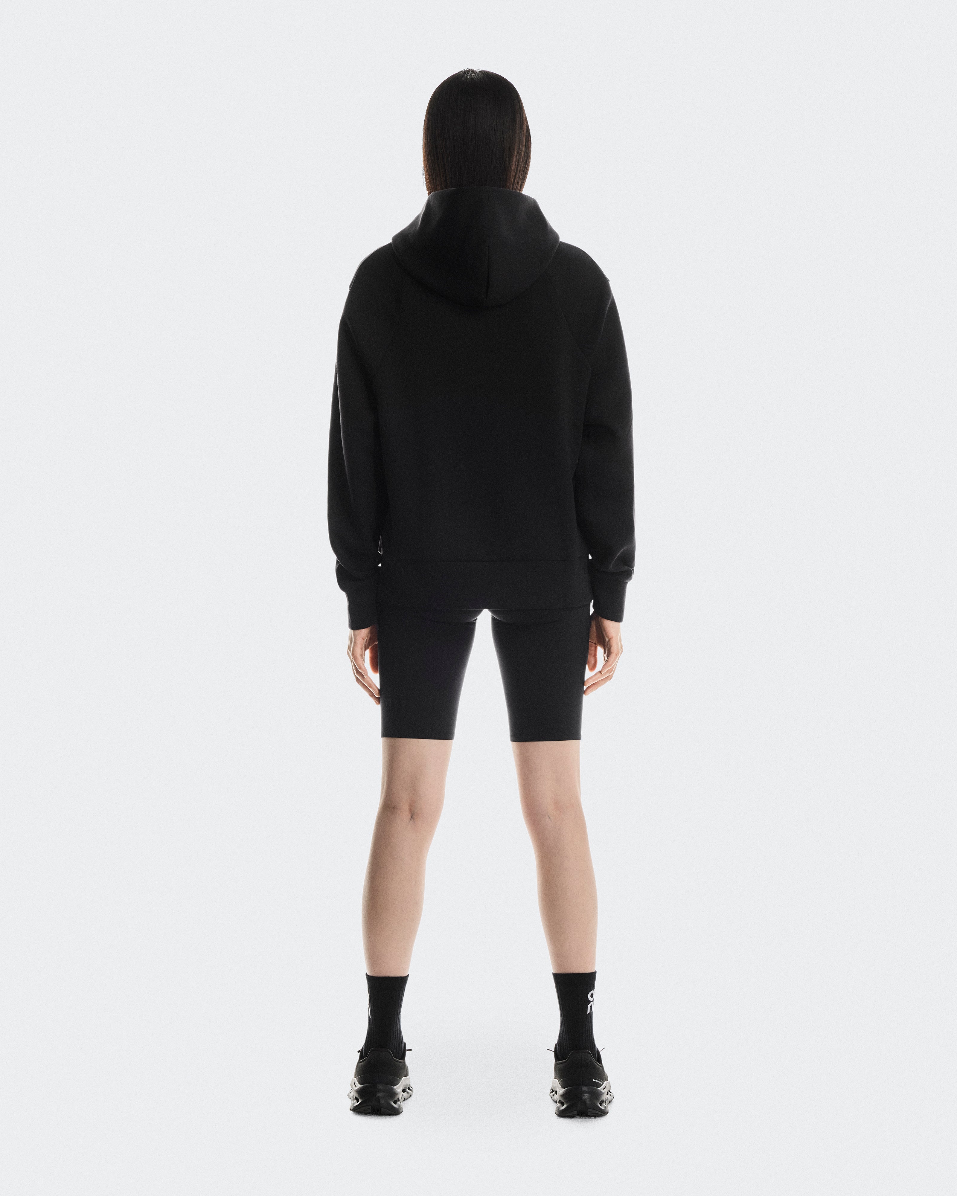 On Focus Tech Hoodie Black (Women's)