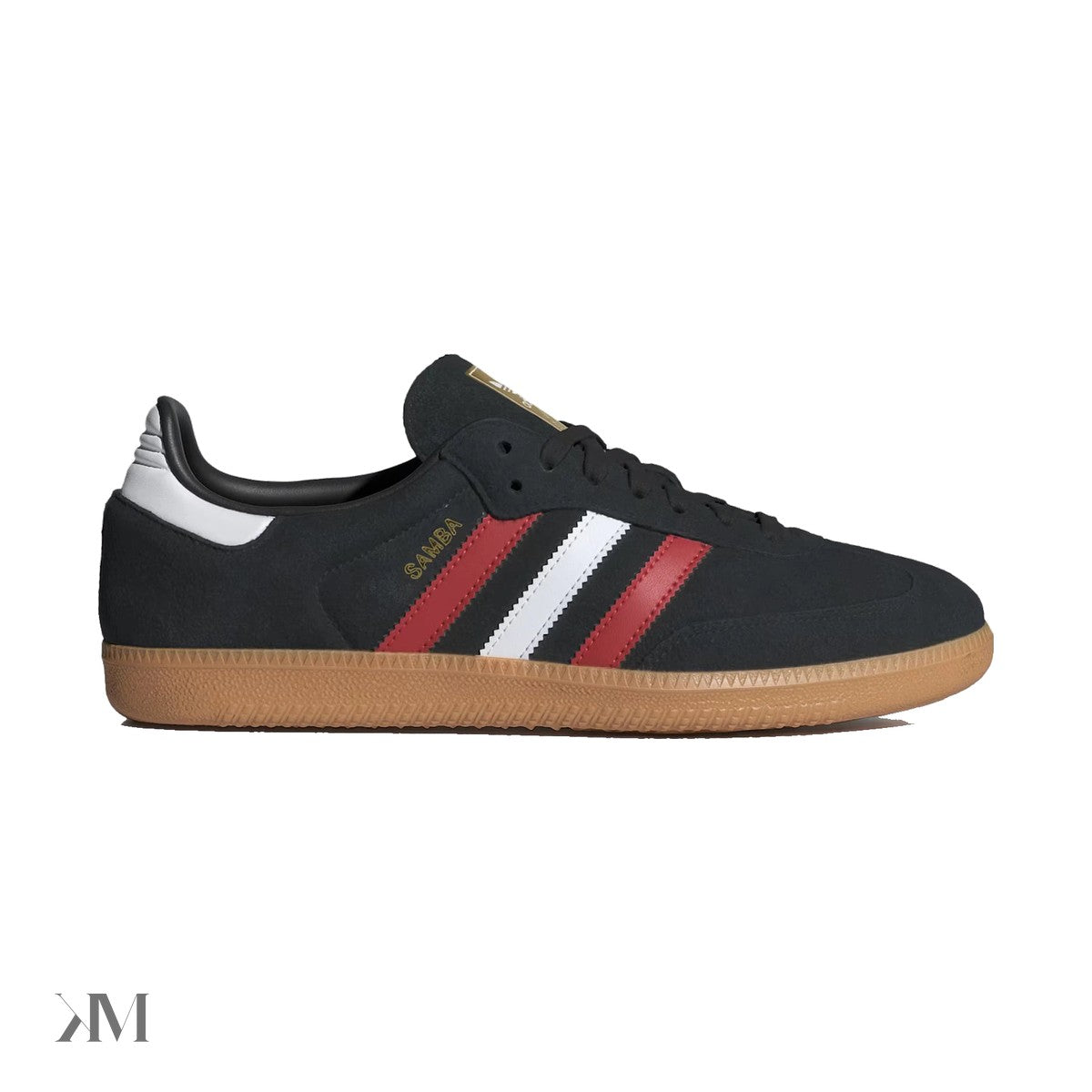 adidas samba og core black better scarlet