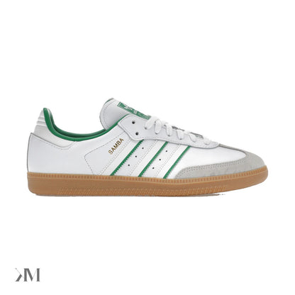 adidas samba og crystal white green