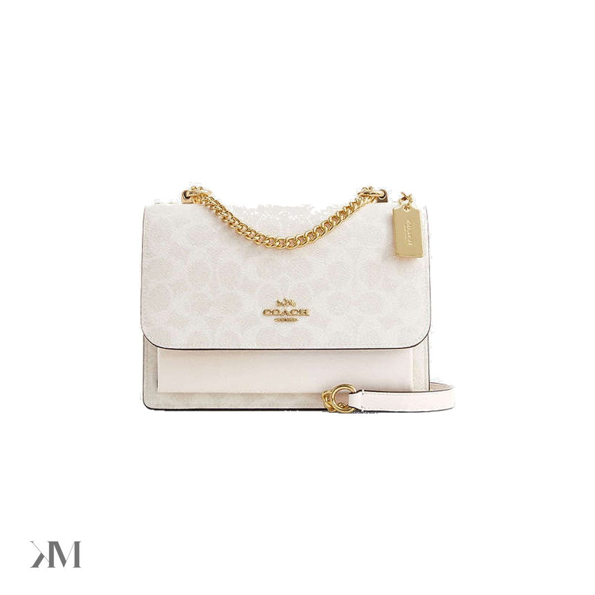 Coach Klare Crossbody Bag in Signature Canvas, front