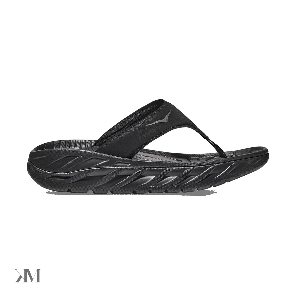 Hoka One One Ora Recovery Flip Black Dark Gull Grey (Women'S)
