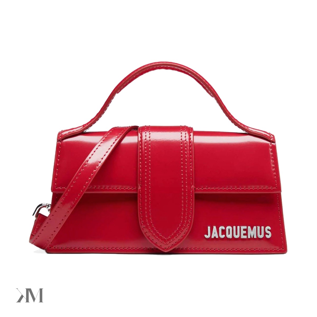 Jacquemus Le Bambino Red, side profile