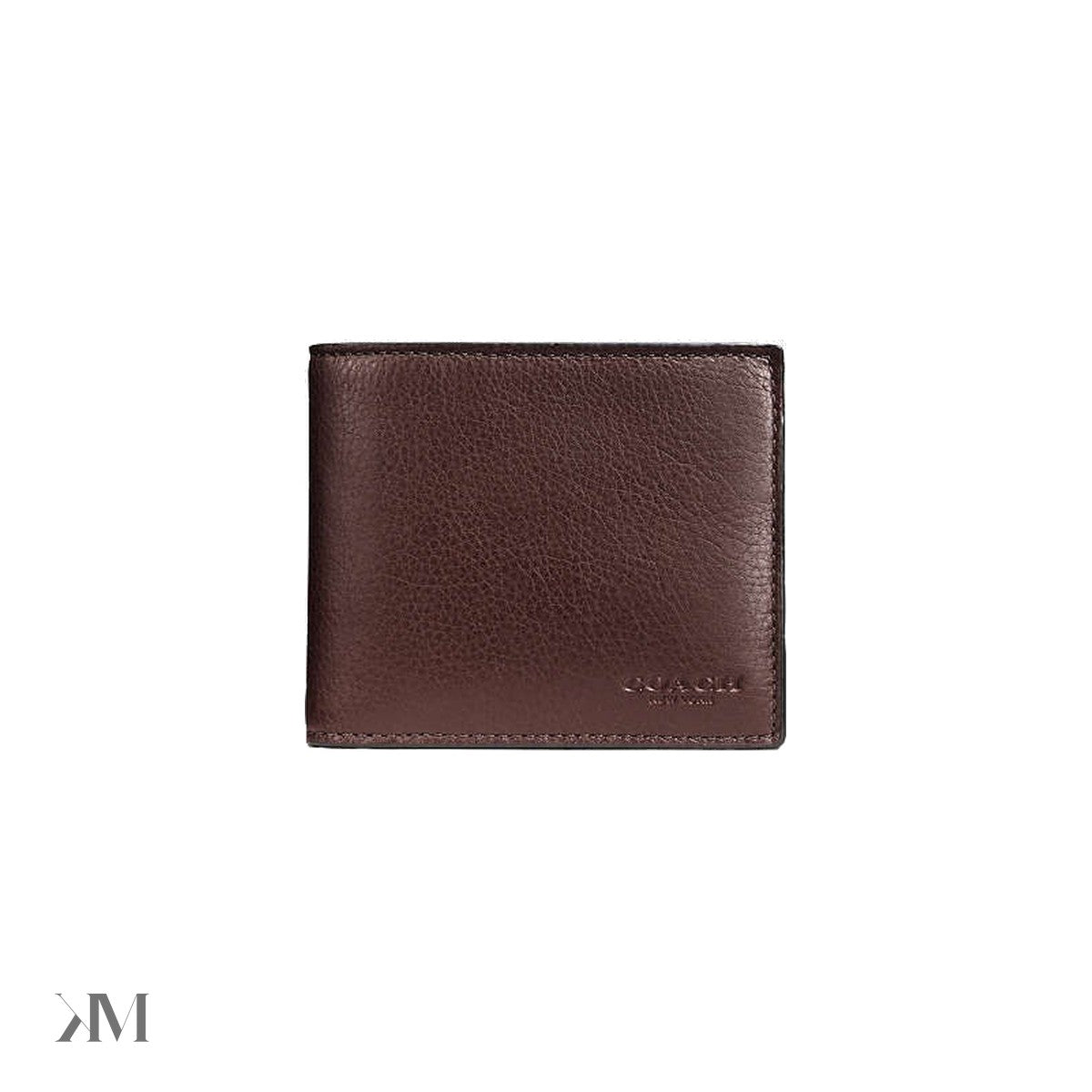 3 In 1 Wallet Smooth Leather-Mahogany Brown Smooth Leather-Mahogany Brown