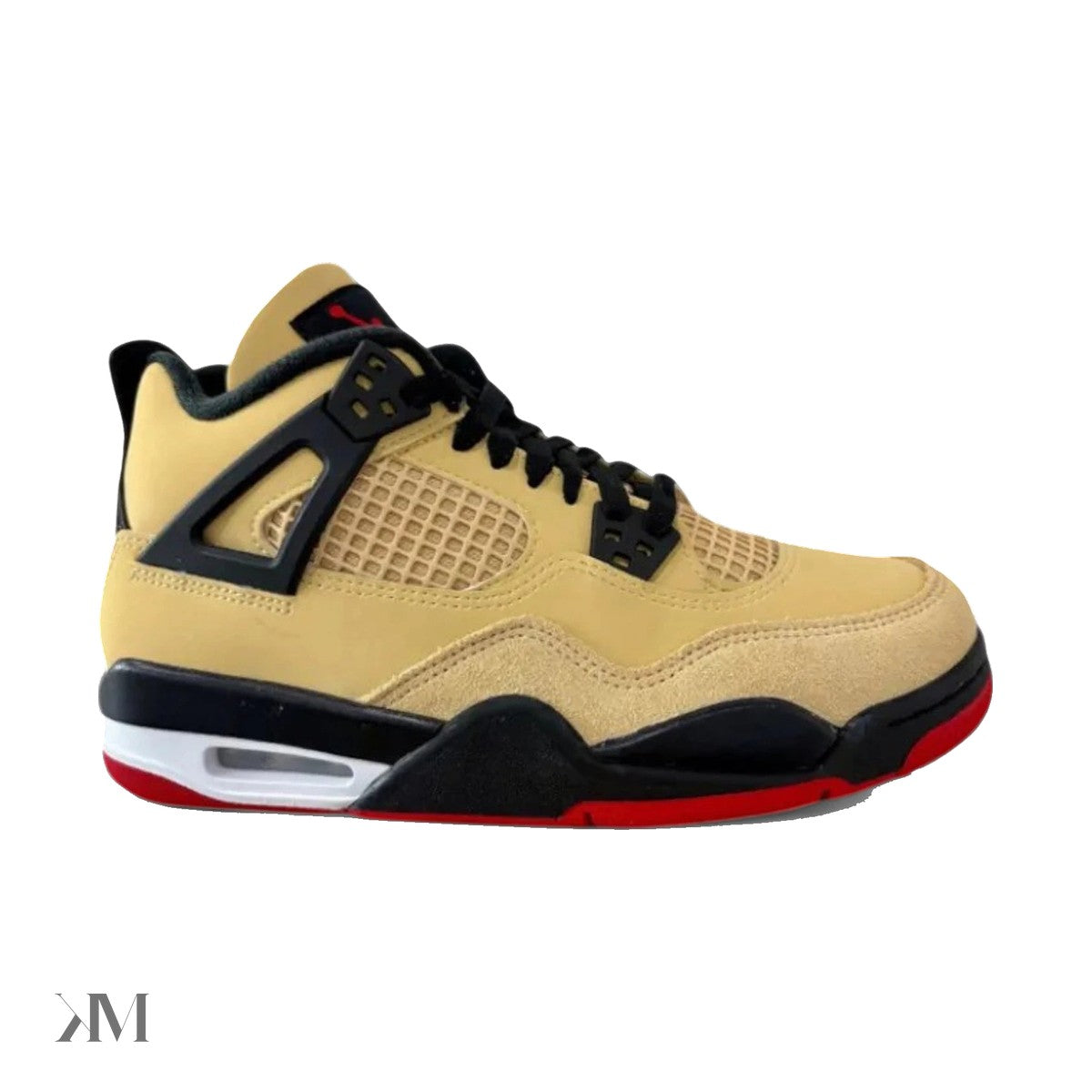 Jordan 4 Retro Pizza GS, side profile