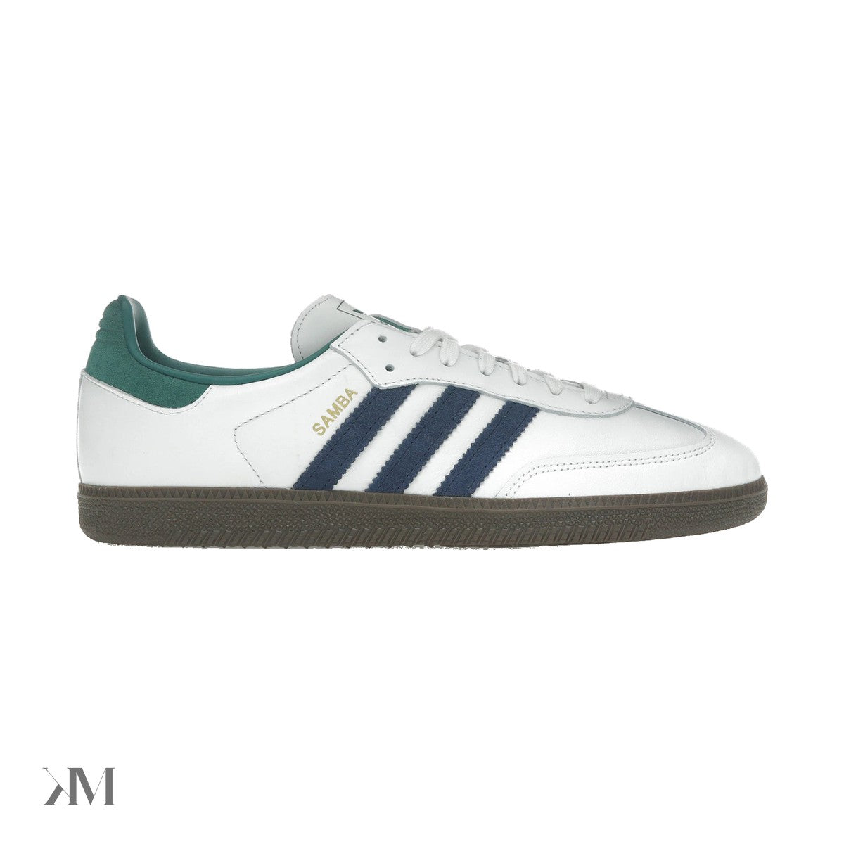 Adidas Samba Og Black White Collegiate Green