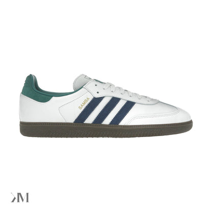 Adidas Samba Og Black White Collegiate Green