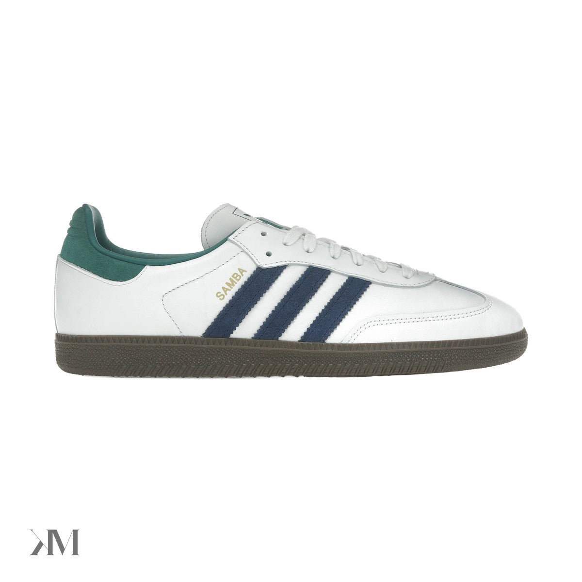 Adidas Samba Og Black White Collegiate Green
