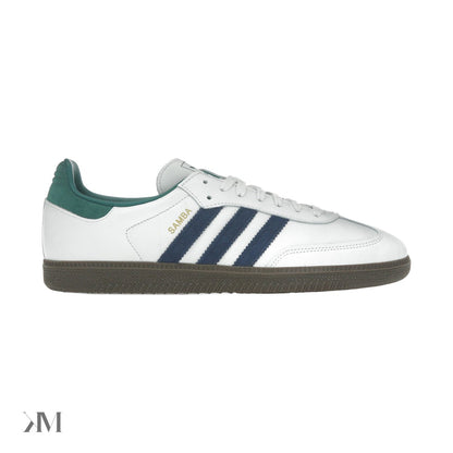 Adidas Samba Og Black White Collegiate Green