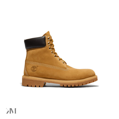 Men's Timberland Premium 6-Inch Waterproof Boot Wheat, side profile