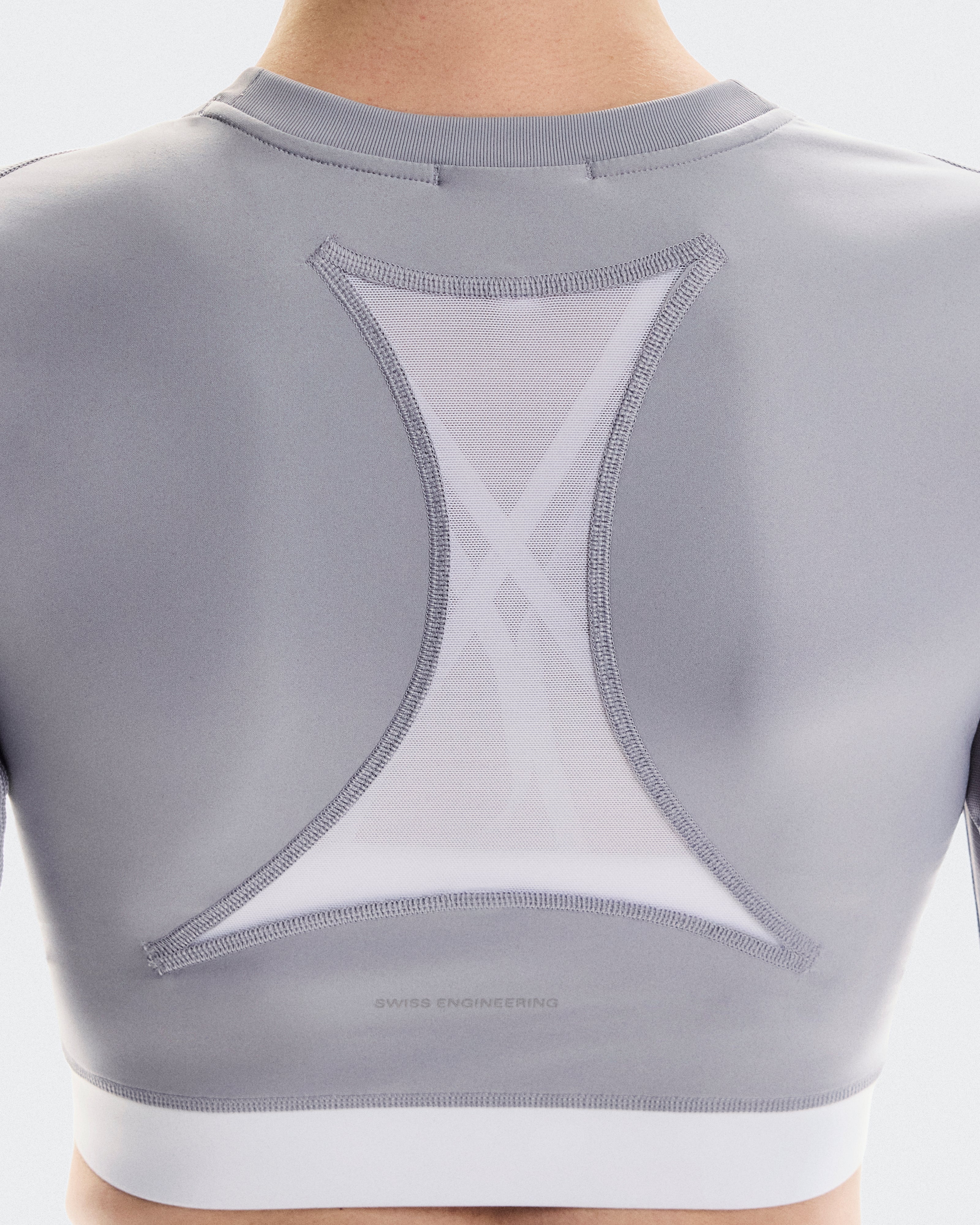 On Train Long Sleeve Crop Lilac (Women's)