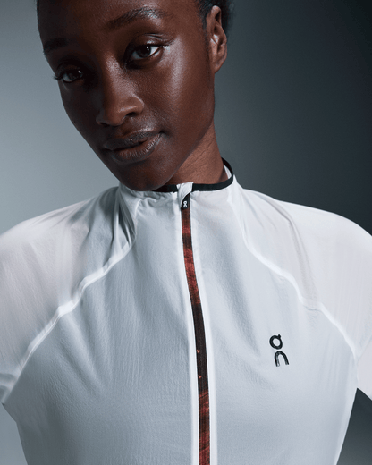 On Zero Jacket White | Flame (Women'S)