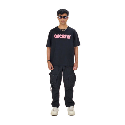 BLACK BUBBLE GUM MAN T-SHIRT