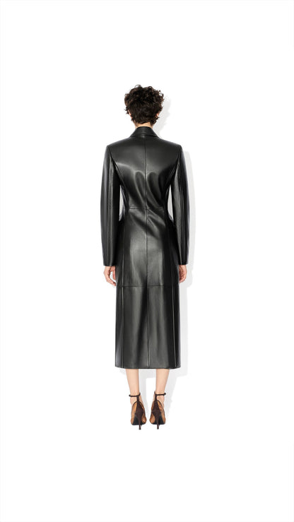 Alaïa Soft Lambskin Tailored Coat