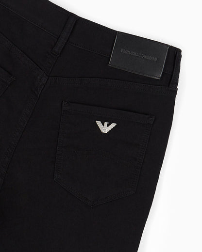 Emporio Armani Denim jeans with high waist and super skinny fit Essential