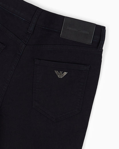 Emporio Armani Denim jeans with high waist and super skinny fit Essential