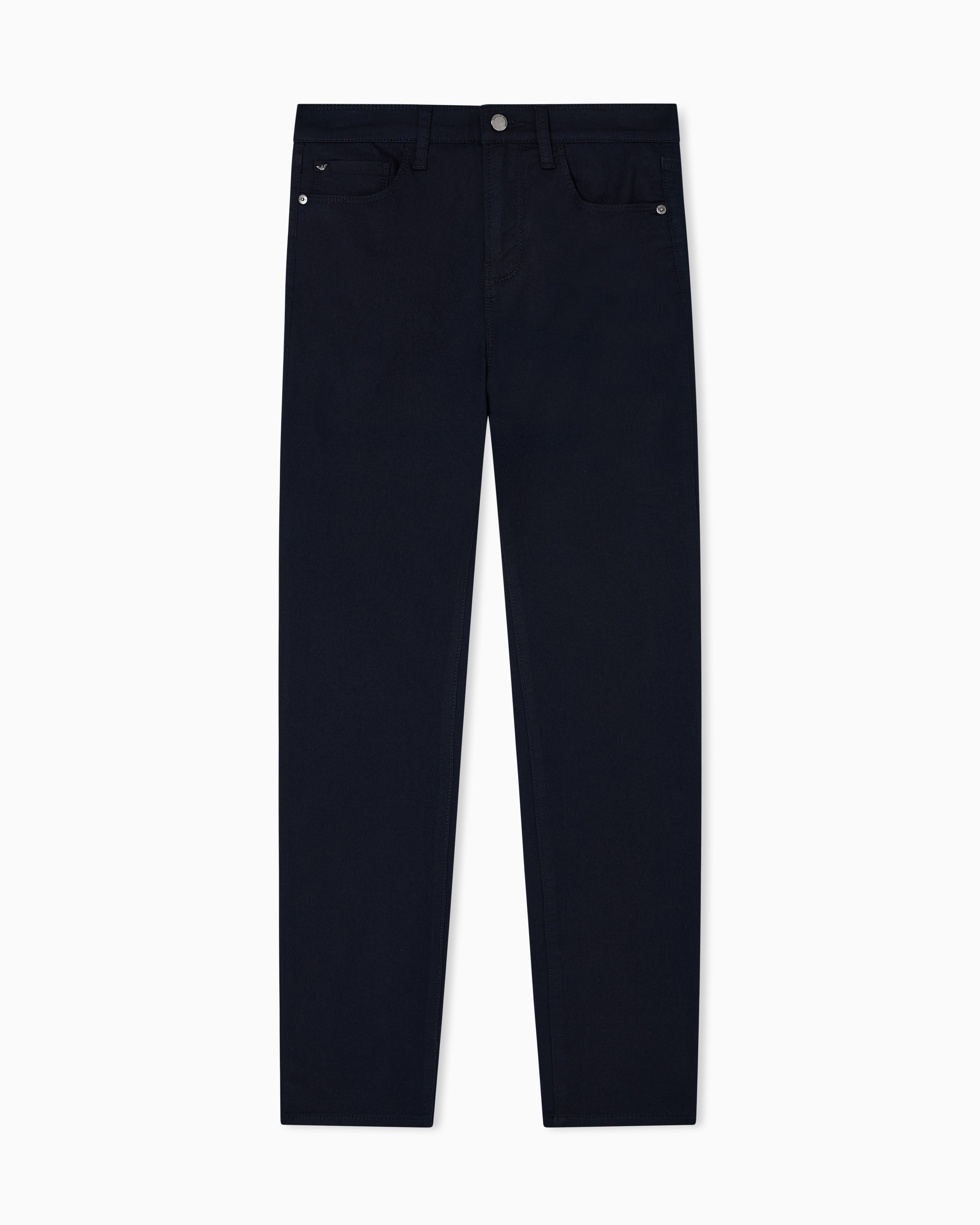Emporio Armani Denim jeans with high waist and super skinny fit Essential