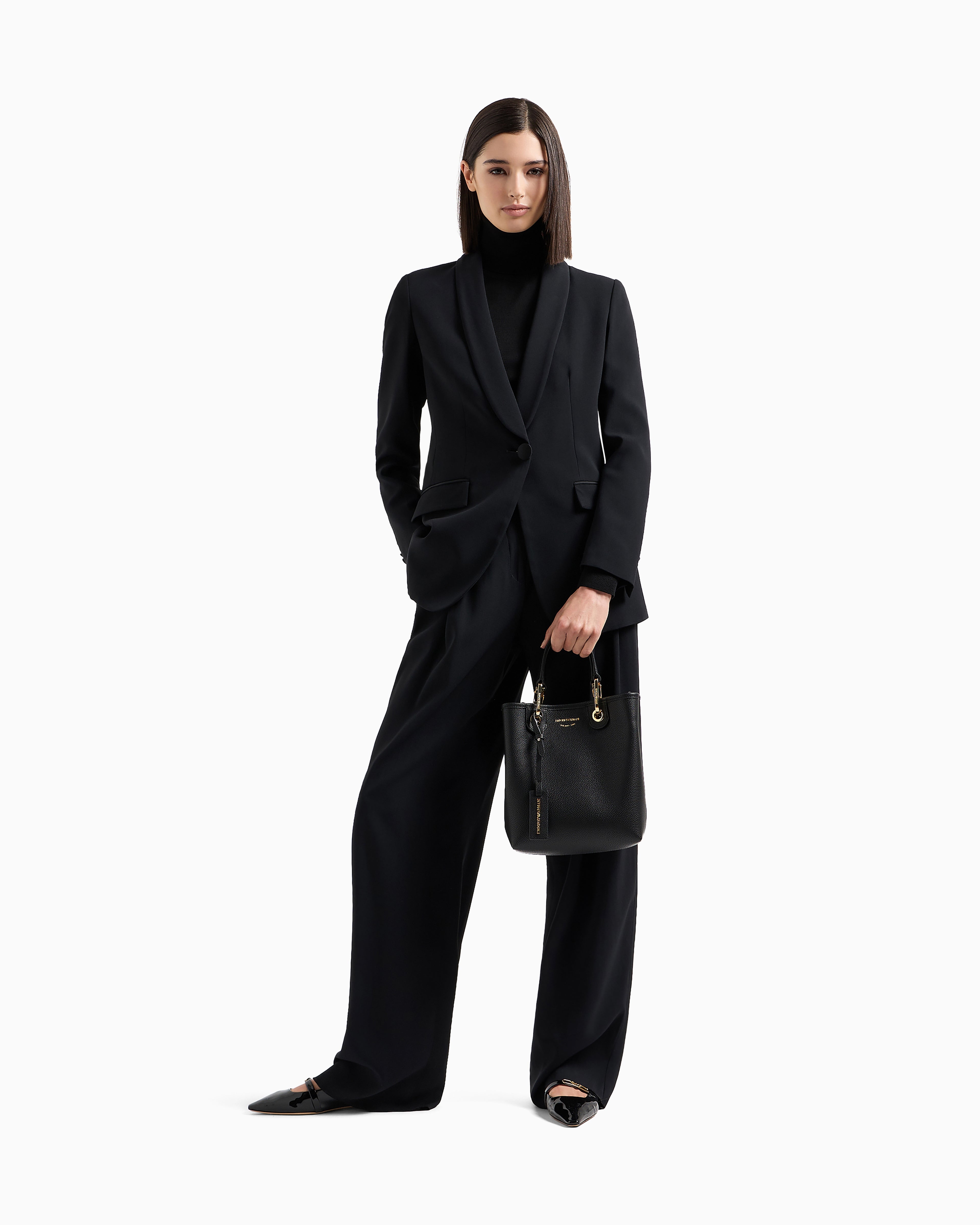 Emporio Armani Pure virgin-wool rollneck