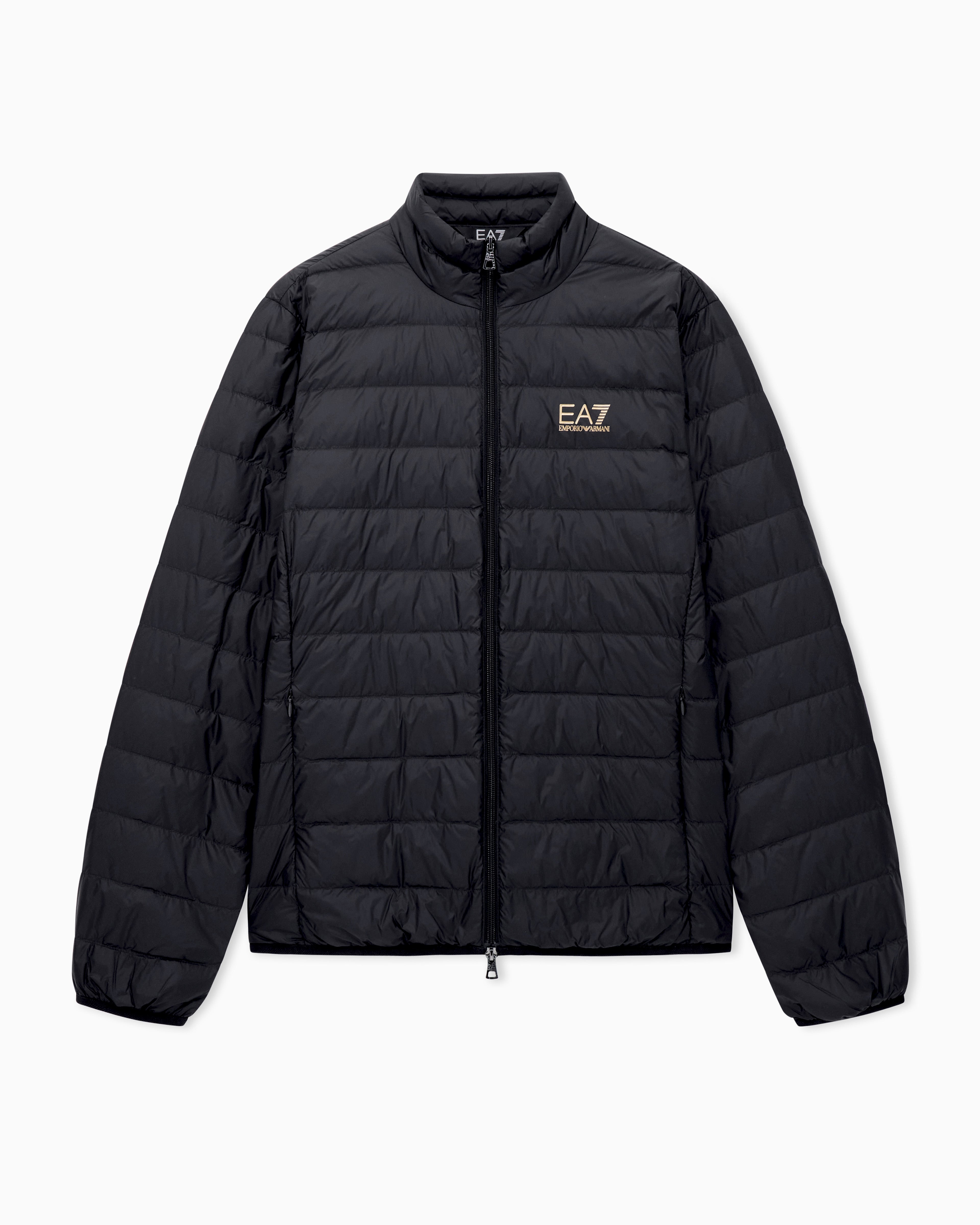 EA7 Packable down jacket with front zip Core Identity